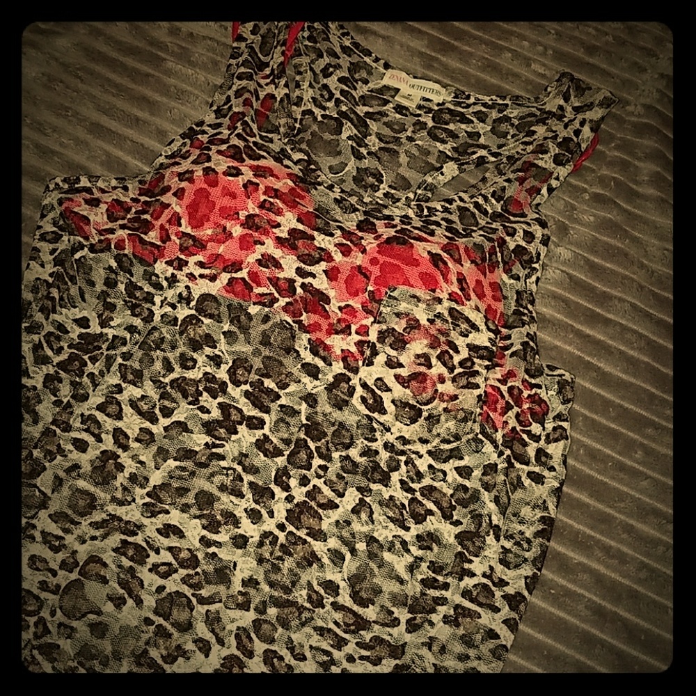Lace tank top